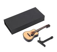 Modello Di Strumento Musicale Domestico Modello Di Chitarra In Legno In Miniatura Da 10/16 Cm Display Mini Ornamenti Per Strumenti Musicali Decorazione Artigianale Per Il Desktop Della Stanza Di Casa(