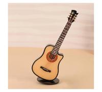 Modello Di Strumento Musicale Domestico Ornamento Per Auto In Miniatura Per Chitarra E Violino Strumento Musicale Interno Della Casa(13cm d)