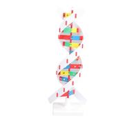 Modello di struttura del DNA, modello colorato di assemblaggio a doppia spirale per l'educazione scientifica - per l'insegnamento in classe e il miglioramento dell'apprendimento