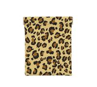 Modello di struttura del leopardo, Spremere il portafoglio superiore da donna Borsa portaoggetti Piccola portamonete Portamonete