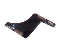 Modello di Styling Barba Pettine Barbiere Strumento Baffi Simmetria Taglio Styling Stencil 3 Colori Opzionale Styling Pettine