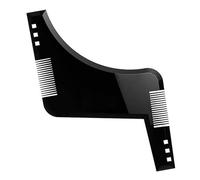 Modello di Styling Barba Pettine Barbiere Strumento Baffi Simmetria Taglio Styling Stencil 3 Colori Opzionale Styling Pettine