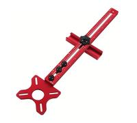 Modello di taglio del router,Jig del router - Taglierina in alluminio 4 in 1,inserto del tavolo del router, modelli di router di modello, modello di armadio regolabile
