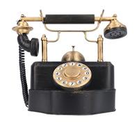 Modello di telefono antico Iron Vintage Vintage Retro Telefono Ornamento di casa Cafe Bar Decorazione dell'hotel