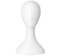 Modello di Testa PRO Femminile in Plastica Astratta Manichino Manichino Modello Testa Parrucca Espositore per Cappello Sciarpa Espositore per Gioielli