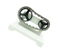 Modello di trasmissione meccanica della trasmissione a cinghia di precisione per l'istruzione della fisica che dimostra i principi della trasmissione a catena della cinghia Attrezzatura didattica STEM