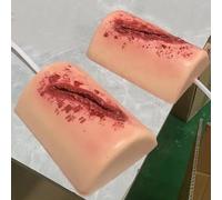 Modello di trauma simulato, kit di pratica for fermare l'emorragia for la formazione medica, modello di ferita con simulazione di sanguinamento, pratica di primo soccorso d'emergenza