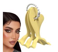 Modello di trucco per eyeliner, strumento di trucco per eyeliner,Modello di guida per il trucco degli occhi a 3 pezzi per principianti | Aiutante per eyeliner di osso