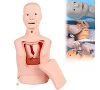 Modello di tubo gastrico per intubazione - Manichino multifunzionale per allenamento per tubo nasogastrico, cura della trachea, lavanda gastrica e tracheostomia per studenti di medicina e infermieri