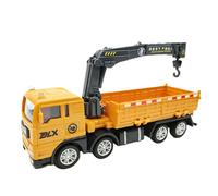 Modello di veicolo da lavoro giocattolo per bambini, rimorchio di soccorso, camion ribaltabile, veicolo di soccorso con gru, autocisterna, bus giocattolo, modello di camion, grande camion giocattolo,