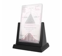 Modello Dimostrativo Di Probabilità E Statistica Da Tavolo, Strumento Per Esperimenti Visivi Sulla Distribuzione A Campana Con Perline Di Metallo, Ornamento Didattico Per La Scrivania Per