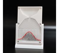 Modello Dimostrativo Di Probabilità Galton Board, Giocattolo Da Scrivania Galton Board, Dimostrazione Efficace Di Leggi Statistiche, Per L'insegnamento Di Laboratorio Di Fisica a Scuola (bianco)