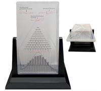 Modello dimostrativo di probabilità - Visualizzare la curva a campana e la legge statistica, strumento didattico di laboratorio di fisica per l'istruzione scolastica e domestica