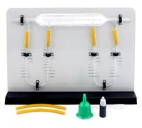 Modello dimostratore della velocità del flusso del fluido e della relazione di pressione, strumento didattico di fisica, sussidi didattici scientifici for demo intuitiva.