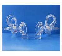 Modello dinamico delle particelle di otoliti, modello anatomico dell'orecchio interno del canale semicircolare, strumento didattico di riabilitazione vestibolare cocleare dell'orecchio(A Pair)