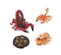 Modello Dinsecte giocattolo Insettiti 3D modelli realistici Bambini modello Animale in Plastica Bambini Adi pedagogici Bambini biologia Scienza per bambini dai 5 ai 12 anni (Scorpion)