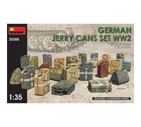 Modello Diorama Set Di Taniche Tedesche Ww2 |MINIART|35588| 1:35