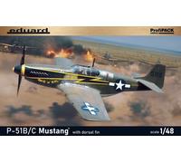 Eduard EDU82108 1/48 Profiled Pack USA P-51B/C Dosalfine, Kit di montaggio per modellini in plastica