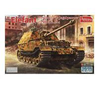 Modello Elefant Sd.Kfz.184 Amusing Hobby 1/35 Interno Completo Con Zimmerit I