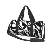 Modello elegante di note musicali, Borsone da viaggio di grande capacità Borsa rotonda Borsa da viaggio sportiva Borsa da viaggio Borsa da fitness