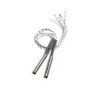 Modello elemento riscaldante, 5 pezzi 10 mm 98 ~ 115 mm 316SUS Tubo di riscaldamento a doppia testa singola 110 V/220 V/380 V 400 W/420 W/450 W/470 W Elemento riscaldante a cartuccia (110 V, 450 W 10