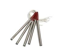 Modello elemento riscaldante, 5 pezzi 20 mm Diametro 265 ~ 300 mm Lunghezza 304 SUS Cartridge Heater 110/220/380V Tubo cilindrico 1650/1700/1800/1850W Elemento riscaldante(1800 W 20 x 290 (dxl), 220 V