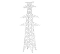 Modello elettrico miniatura della torre della trasmissione dell'ABS per il | Diorami e Hobby Builds, Display da tavolo realistico per paesaggi industriali e collezione di modelli