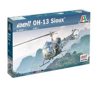 Modello Elicottero Bell OH-13 Sioux |italeri|1452| 1:48 Modello Carro Promo
