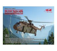 Modello Elicottero CH-54A Tarhe Con Pod Militare Universale |ICM|53057| 1:35