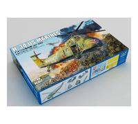 Modello Elicottero H-34 Us Marines Trumpeter 02881 1/48 Modello Carro Promo