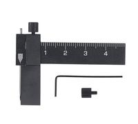 Modello Equidistant Parallel Scriber Regolabile regolabile Scribing isometrico Strumento per la precisione della linea di intaglio del modello (Nero)