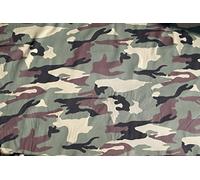 Modello esercito DPM camuffamento tessuto di cotone. Venduto dal foglio 100 cm x 148 cm. Woodland Camouflage DPM cloth