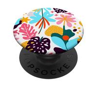 Modello esotico con frutti creativi. disegnato a mano trendy PopSockets PopGrip Adesivo
