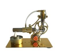 Modello Esperimento Metallo Portatile E Affascinante Stirling Motore Modello Fisica Giocattolo Istruzione Inspire Curiosity & Apprendimento