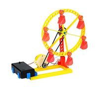 Modello esperimento pratico per la scienza Set artigianale manuale Giocattolo educativo per bambini Assemblaggio ruote grandi Apprendimento dei concetti fisica Set giocattoli STEM