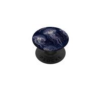 Modello estetico delle meduse del mare profondo PopSockets PopGrip Adesivo
