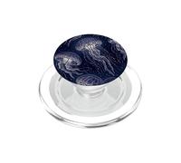 Modello estetico delle meduse del mare profondo PopSockets PopGrip per MagSafe