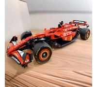 Modello F1 Ferrari SF-24 in Mattoncini | Auto da Corsa Scala 1:8 da Assemblare