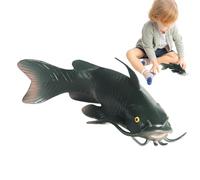 Modello falso di pesce gatto, figura giocattolo di pesce gatto | Giocattolo modello simulato simulato,Giocattolo educativo di pregevole fattura per giochi creativi, artigianato, collezioni e scopi edu