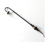 Modello ferroviario che accende la scala di OO HO dei pali dell'iluminazione pubblica di 5 LED con 620 resistori di ohm e altezza del cablaggio 75mm