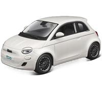 1:24 BURAGO Fiat 500E Full Electric 2021 White BU21110WH