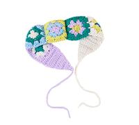 Modello Fiore Crochet Turbante Ragazza Calda Sciarpa Elastica Dei Capelli Maglia Fascia Per Le Donne Moda Foto Accessorio Per Capelli