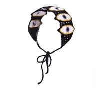Modello Fiore Crochet Turbante Ragazze Calde Sciarpa Elastica Dei Capelli Cava Fascia Per Le Donne Moda Scatto Foto Accessorio Per Capelli