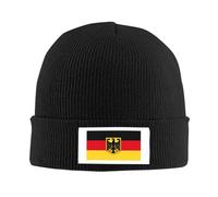 Modello Flag of Germany, Berretto Caldo a Maglia, Cappello da Cappello da Moda, Cappello Autunnale Inverno da Esterno, Cappellini da Aperto per Adulti Unisex
