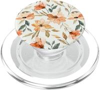 Modello floreale dell'acquerello botanico del giardino variopinto sveglio PopSockets PopGrip per MagSafe