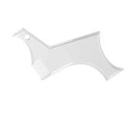 Modello For Lo Styling Della Barba Da Uomo Stencil Pettine For Barba Strumento For Modellare La Barba Da Uomo Modellazione Righello Shaping Styling Taglio Baffi Barbiere(Clear02)