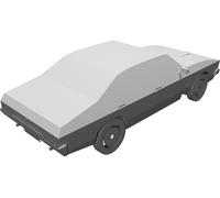 Modello Ford Falcon XB Sedan 1974 Replica Auto Miniatura Scala Stampato 3D