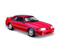 Ford MUSTANG Svt Cobra 1993 Rosso Modellino Auto 1:24 Maisto