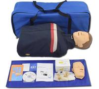 Modello Formazione Infermieristica A Mezzo Busto Per L'addestramento Alla Compressione Toracica Simulatore Manichino Per Respirazione Artificiale Formazione Per Adulti Primo Soccorso. A