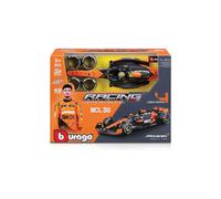 Modello Formula 1 - Bburago - McLaren MCL38 - Scala 1/24 - Casco incluso - Metallo e plastica